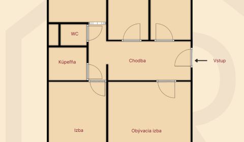 Sale Three bedroom apartment, Three bedroom apartment, Bernolákova, Ko