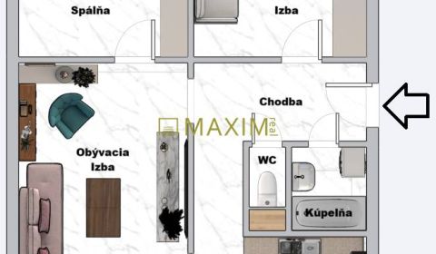 Sale Two bedroom apartment, Two bedroom apartment, Hnilecká, Bratislav