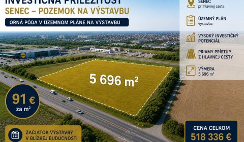 Sale Land – for living, Land – for living, Senec, Slovakia