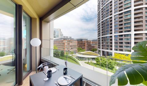 Design apartment in Sky Park with direct contact with greenery