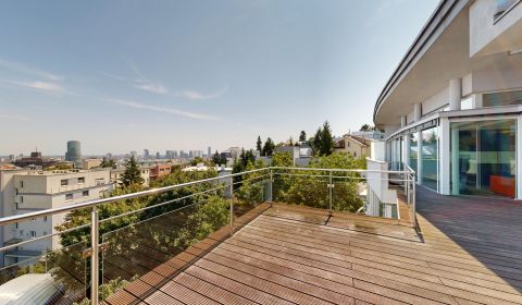 Representative apartment below Slavín with an exclusive view 