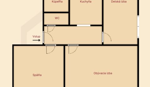 Sale Two bedroom apartment, Two bedroom apartment, Prešov, Slovakia