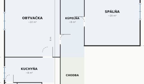 Sale One bedroom apartment, One bedroom apartment, Olbrachtova, Bratis