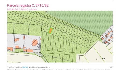 Sale Land – for living, Land – for living, Pezinok, Slovakia
