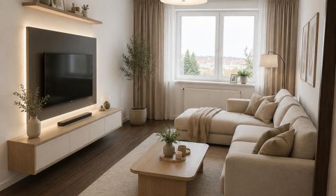 Spacious 3-Room Apartment in Šurany with Balcony and Cellar