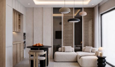 LUXURY STUDIO APARTMENT WITH OCEAN VIEW IN PAJE, ZANZIBAR (6th Floor)