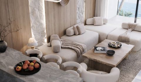 LUXURY 2 ROOMS APARTMENT WITH SEA VIEW IN PAJE, ZANZIBAR (6th Floor)