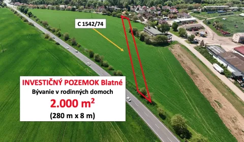 Sale Land – for living, Senec, Slovakia