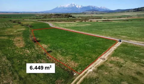 Sale Agrarian and forest land, Kežmarok, Slovakia