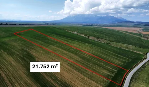 Sale Agrarian and forest land, Kežmarok, Slovakia