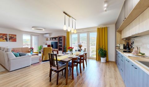 Unique 4-room penthouse with panoramic views, Bory, 2x parking
