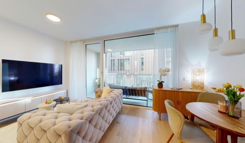 BA I/VYDRICA-Renting a large 1-room apartment with a spacious balcony
