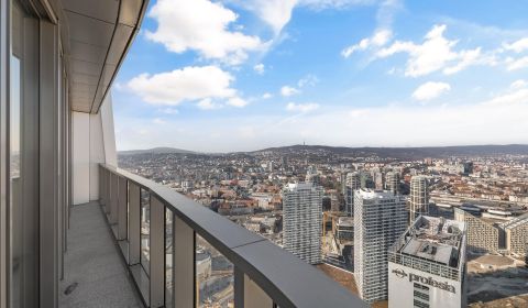 EUROVEA TOWER - Penthouse 3-bed. apt. Danube view, 44th