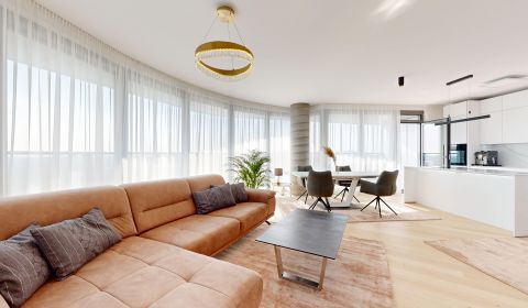 EXCEPTIONAL 3-BEDROOM APARTMENT IN EUROVEA TOWER WITH VIEWS OF BRATISL