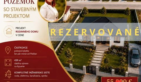Sale Land – for living, Nové Mesto nad Váhom, Slovakia