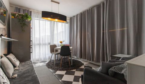 Modern apartment with French balcony, Nové Mesto