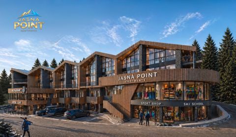 JASNÁ POINT – Modern 1-bedroom apartment with views – central Jasná