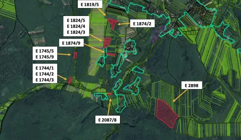 Sale Agrarian and forest land, Žarnovica, Slovakia