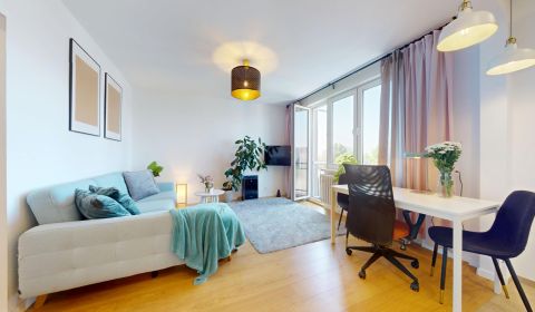 BA/RUŽINOV-Renovated 2 bedroom apartment for rent with a balcony 