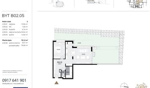 One bedroom apartment, Búdková, Sale, Bratislava - Staré Mesto, Slovak