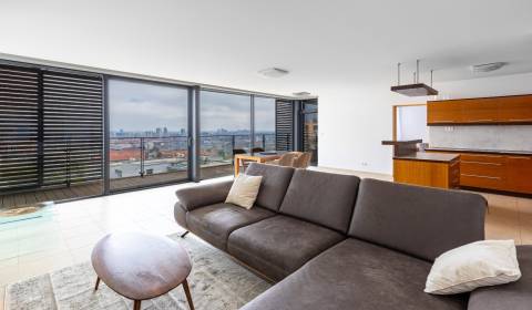 Pleasant 3bdr apt 144m2, with balcony, terrace and parking, ZLATÁ NOHA