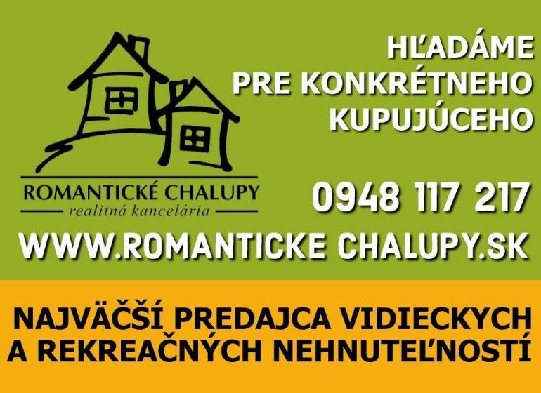 Real estate agency Romantické Chalupy offers rural and recreational properties for specific buyers.