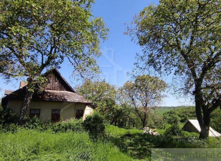 A family house in the countryside, surrounded by trees, in a pleasant natural setting.