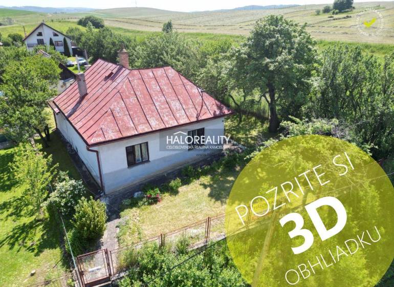 A family house in Vrbov surrounded by a garden and the surrounding countryside. Possibility of a 3D tour.