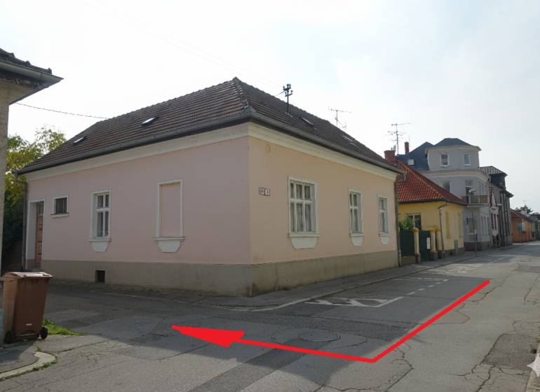 A family house on Hviezdoslavova Street in Piešťany with a well-maintained facade.
