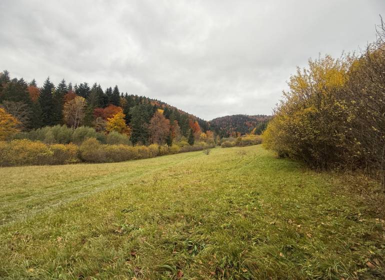 Autumn in Lazy pod Makytou, Čertov on Recreational grounds surrounded by forests and nature.