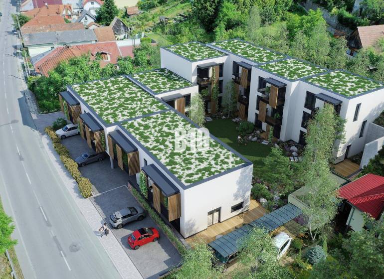 Timeless complex with a green roof on Dolná Street in Žilina, suitable for a 3-room apartment.