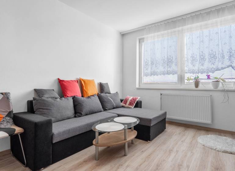 Charming 3-Room Apartment with Garden and Garage in Vajnory
