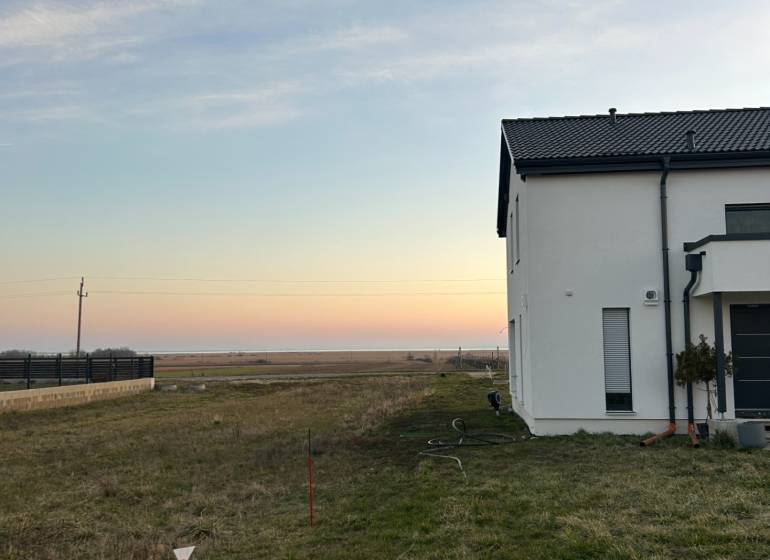 Exterior of the house in Neusiedl am See suitable for residential plots.