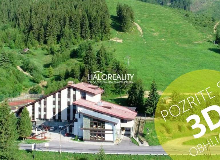 A hotel surrounded by greenery in the picturesque setting of Vyšná Boca. Hotels and guesthouses in nature.