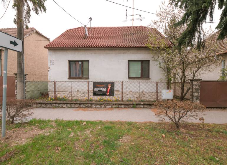 A family house on Zelenečská Street in Trnava with a red tiled roof.