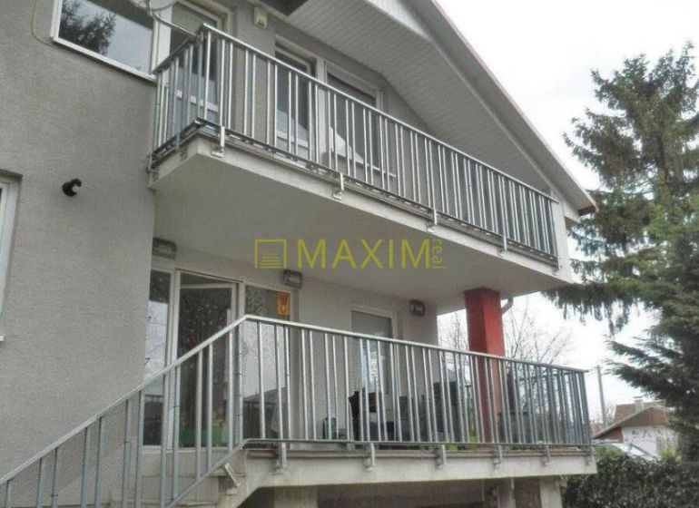 A cottage in Bratislava - Ružinov on Mokráň Záhon with a large balcony and satellite.