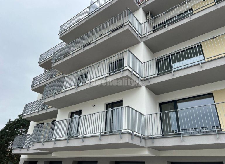 Apartment building on A. Stodola Street in Prievidza with balconies.