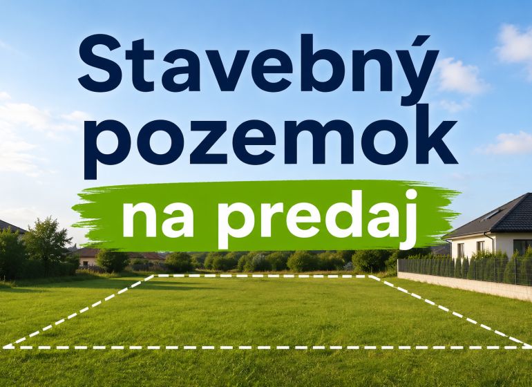 Building plot for sale in the Šaľa area, on Nitrianska Street. Plots - residential.