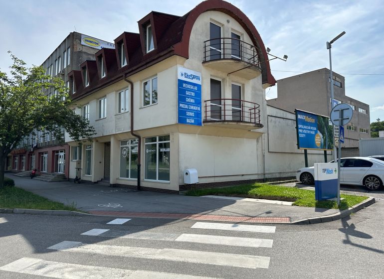 Office building on Južná trieda in Košice - Barca district.