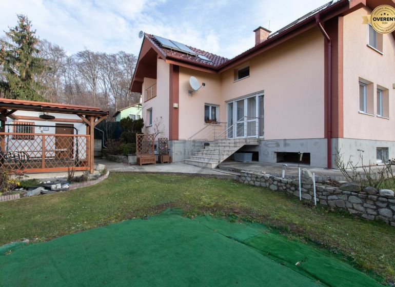 Family house on Borinská Street in Marianka with a garden and terrace.
