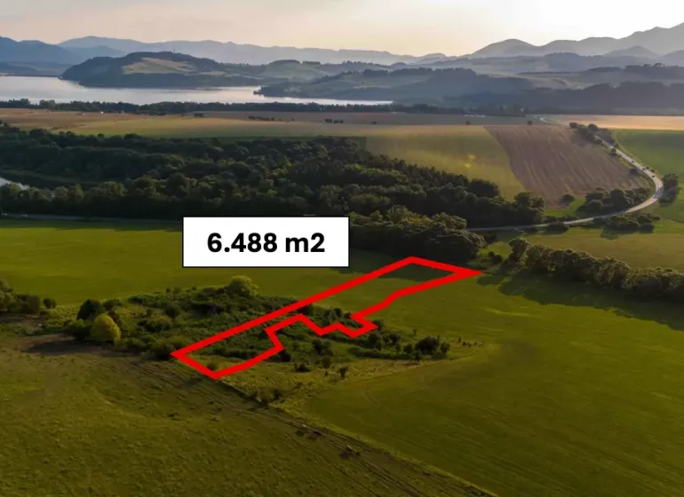 Panorama of Unique Properties in Liptovský Trnovec with an area of 6,488 m².
