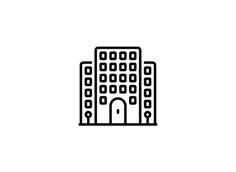 Icon of a building with a label Benard real estate agency and verified member.
