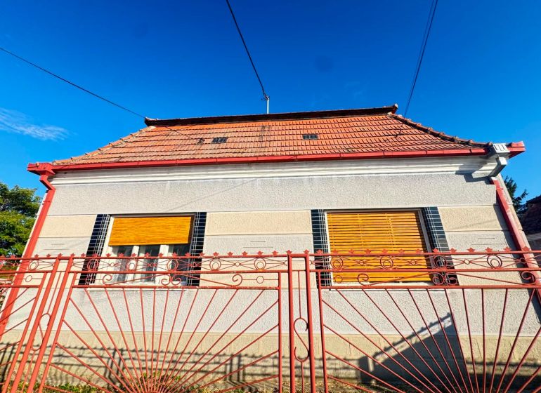 A family house in Dvory nad Žitavou on Dvory nad Žitavou Street with a sloped roof.