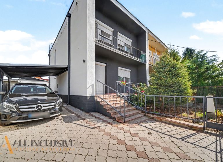 A family house in Trstice with a garage and a garden in a pleasant environment.