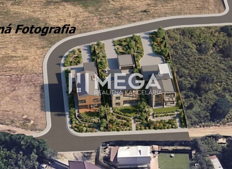 Visualization of a residential project in the area of Košice IV, Rešov majer, for Land - housing.