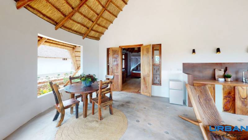 Entrance to villa, outside view, with kitchen.jpg