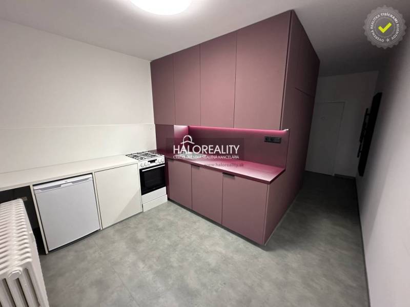 A hallway with coat racks and a mirror in a one-room apartment, light flooring and white walls.