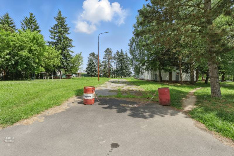 Fenced area at the Plots - housing on Slnečná Street in Kováčová.