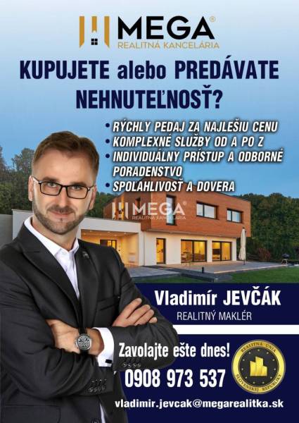 A real estate agency advertisement offers services for buying and selling properties.