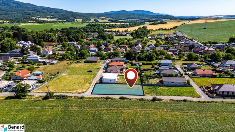 Beautiful view of residential plots in Nižná Kamenica.